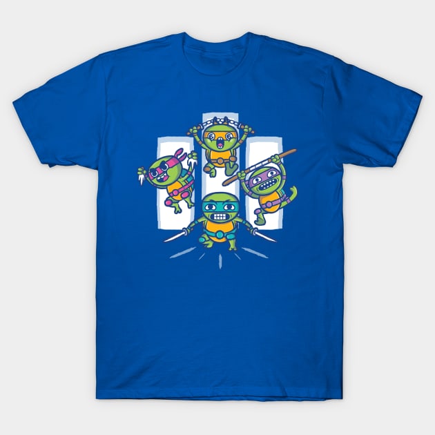 Go ninja, go! T-Shirt by hoborobo